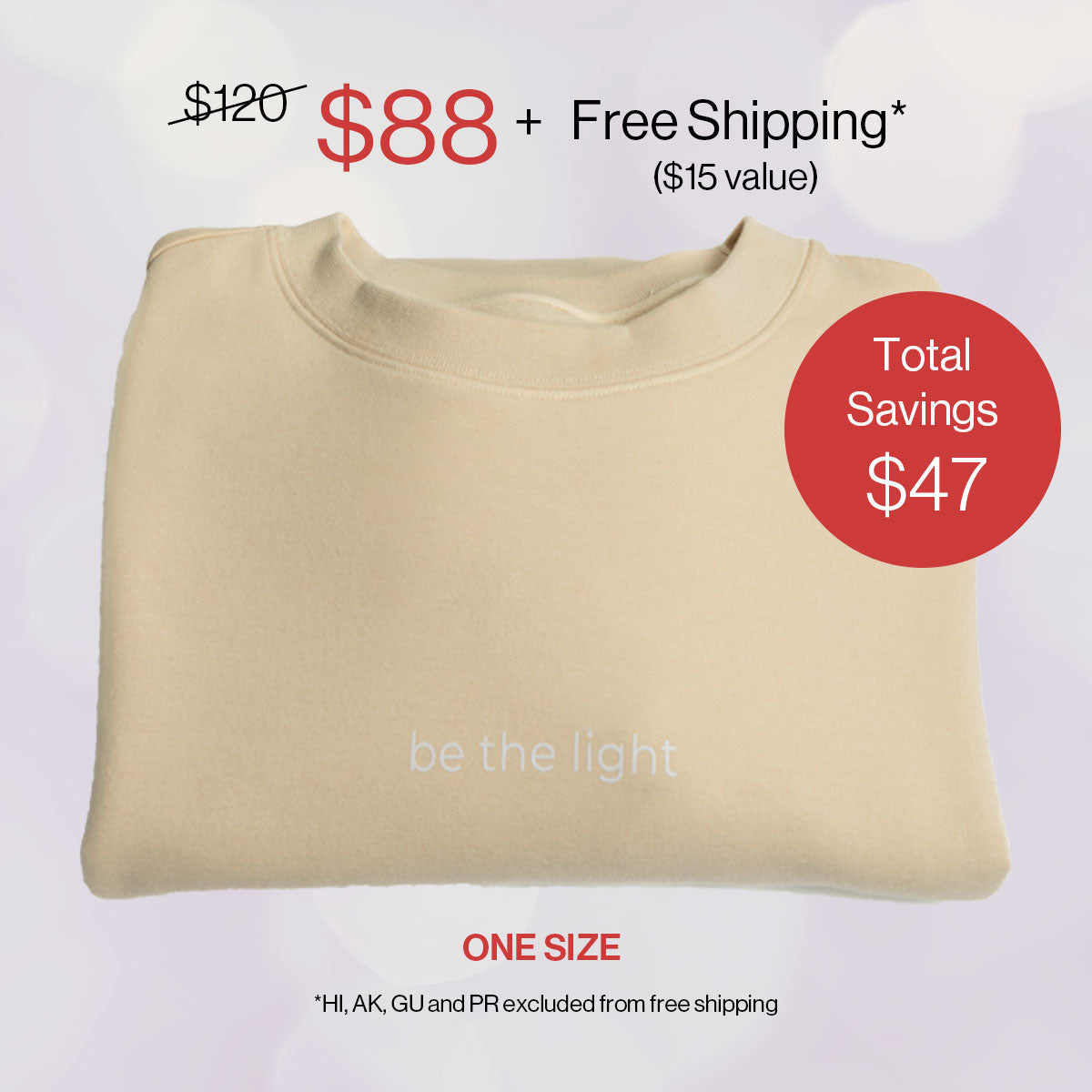 Be The Light Sweatshirt